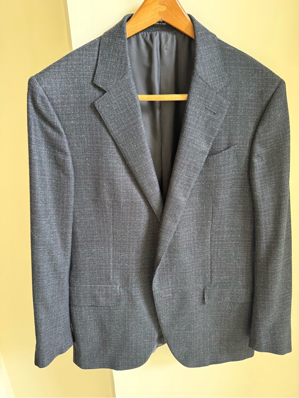 Ermenegildo Zegna Milano Easy Wool Blazer 50R